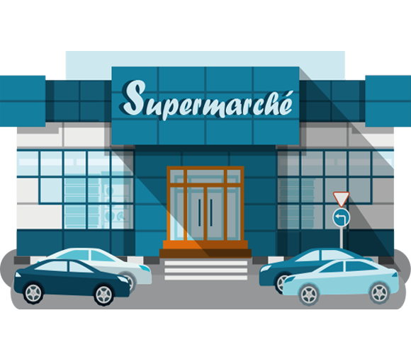 Surfaces commerciales